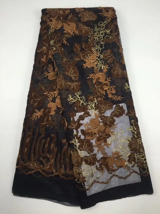 Latest African French Lace Fabric High Quality Tulle latest nigerian lace for Wedding dress ML6059 | Дом и сад