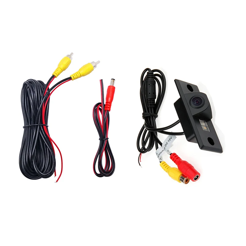 Camera Set CCD HD камера заднего вида для парковки, резервная HD камера IP67 для Volkswagen Tiguan Touareg Polo Santa Passat Skoda Fabia - Название цвета: Camera Set