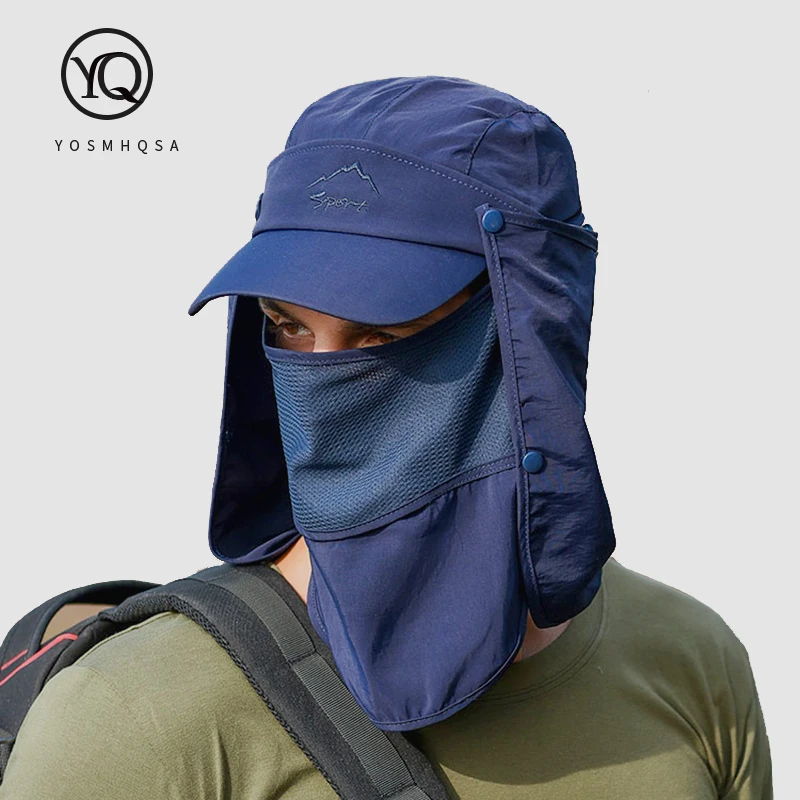 Женские и мужские летние солнцезащитные шляпы для защиты от УФ лучей походов