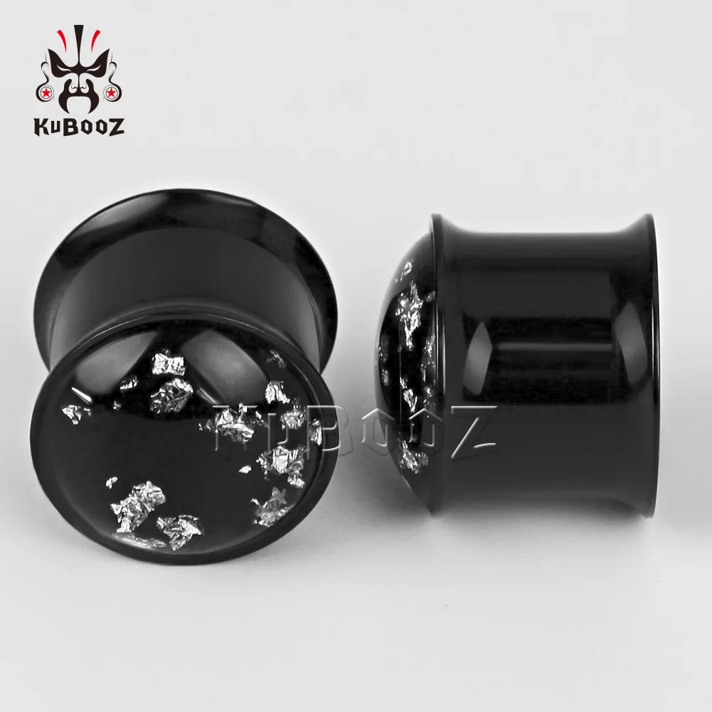 KUBOOZ туннели для ушей шпильки для пирсинга Guage ювелирные изделия с расширителем для тела носилки модные подарочные серьги 10 шт./партия