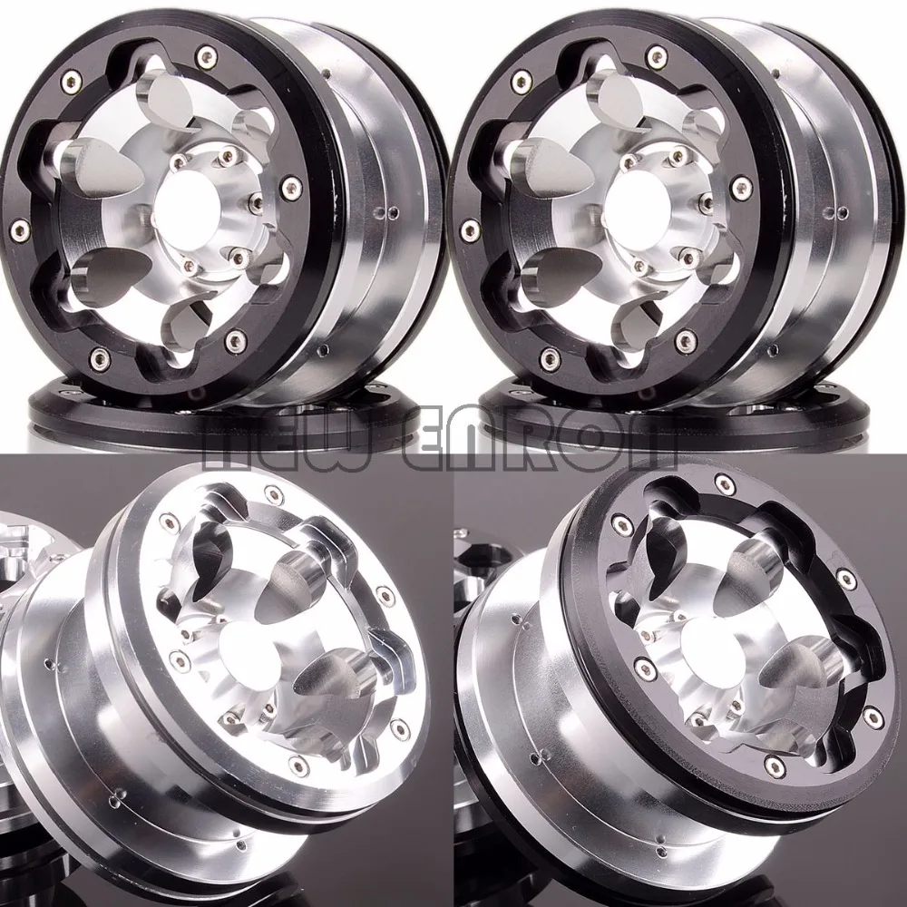 Новые ENRON алюминиевые 2 &quot6 отверстий колесные диски (4) 2023 для axial Yeti/Wraith RC
