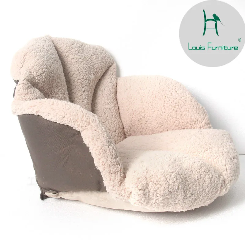 Диваны Louis Fashion Bean Bag теплые обтягивающие бедра утолщенная Талия модная офисная