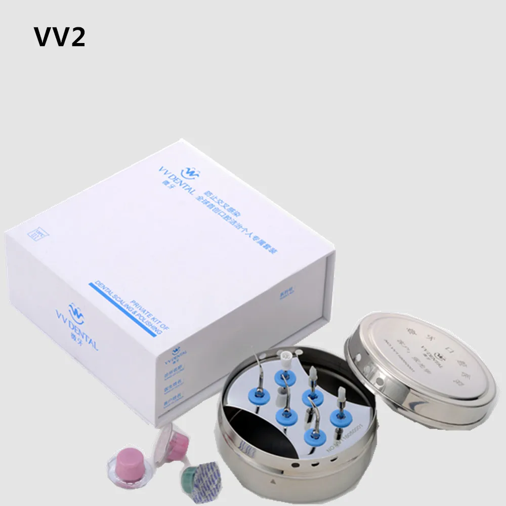 

New Arrival VV2 Ultrasonic Dental Scaler Tips Fit on EMS/ WOODPECKER Teeth Whitening Equipment Dental