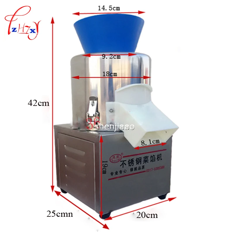 Промышленная электрическая машина для нарезки овощей 20 типов 180 Вт и