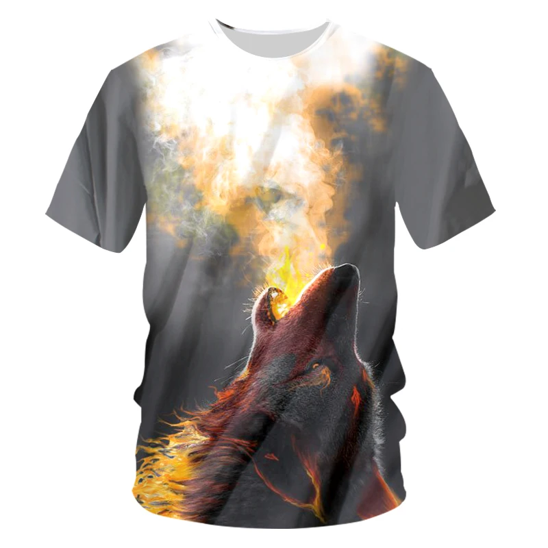 OGKB футболка Homme модная с круглым вырезом и 3D принтом Король Лев хип-хоп 6XL Habiliment