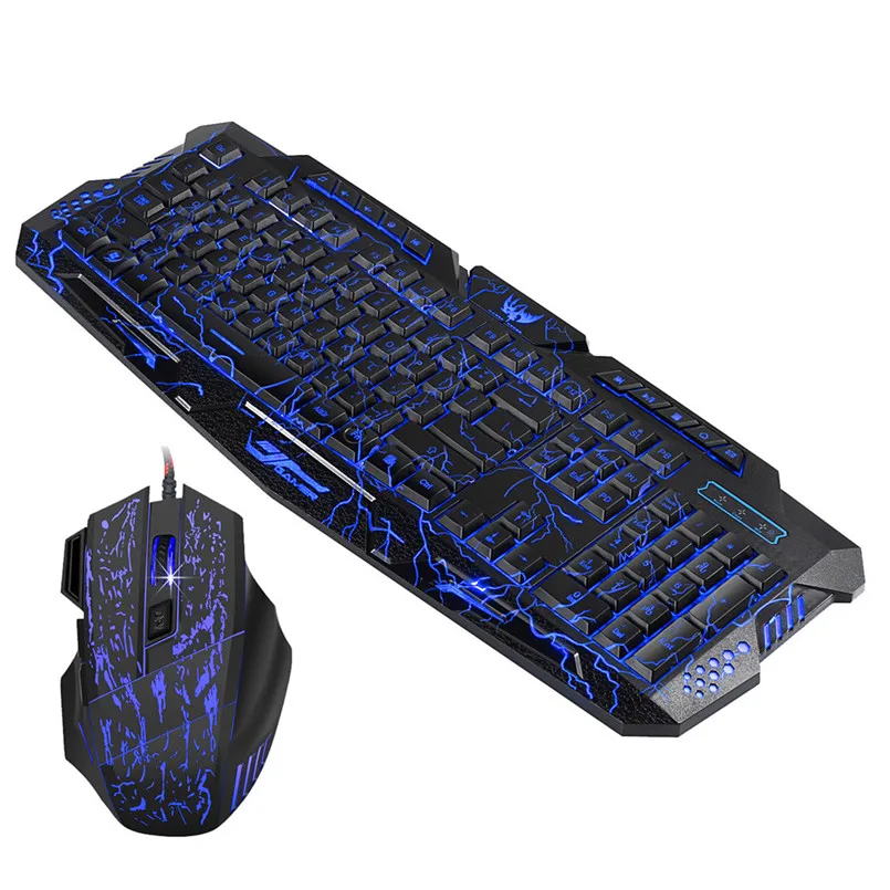 HXSJ J60 USB2.0 Проводные Мыши Эргономичный дизайн игровая красочная клавиатура мышь