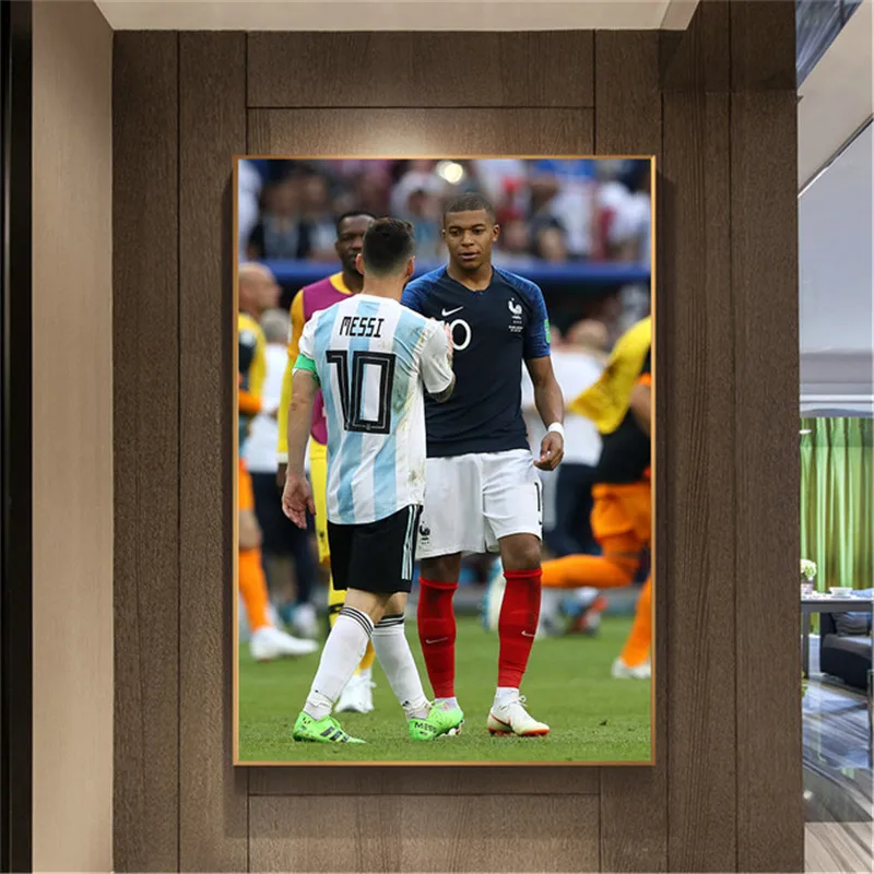 5d полная дрель Алмазная картина Аргентина Футбол Звезда Kylian Mbappe фото домашний декор DIY Алмазная вышивка распродажа
