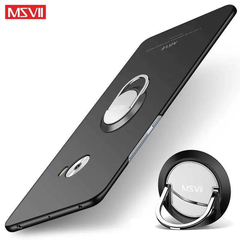 Для Xiaomi mi Note 2 Чехол MSVII кольцо на палец тонкий матовый чехол для Xiao mi Note 2 Чехол mi Note2 металлический держатель задняя крышка Note 2