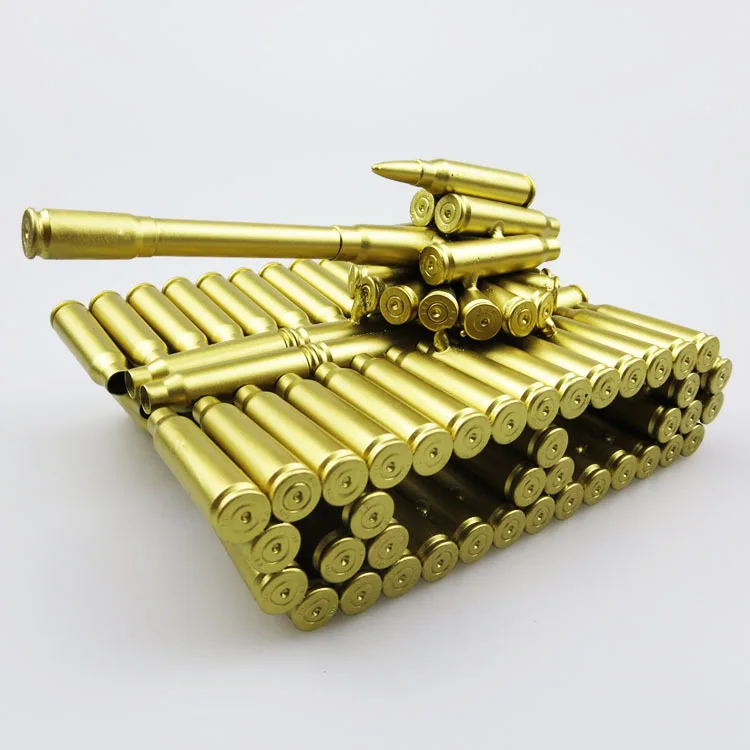 

18*10*10cm Alloy tank model, bullet shell crafts, bullet shell style decoration home statue