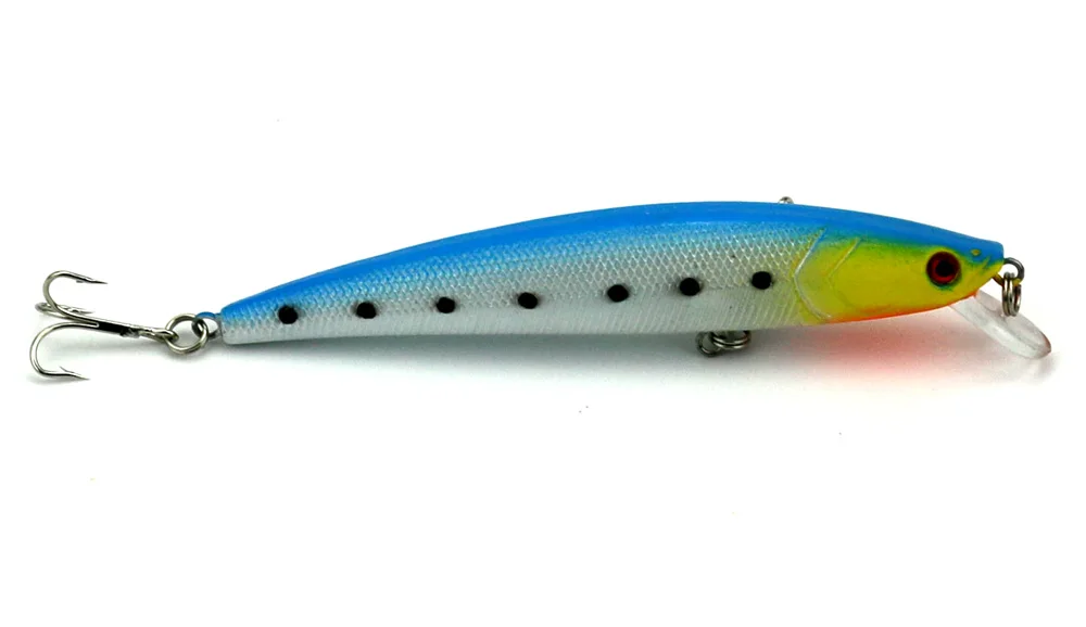 1 шт. рыболовная приманка на высоком каблуке 11 см 10 г Minnow пластиковые жесткие