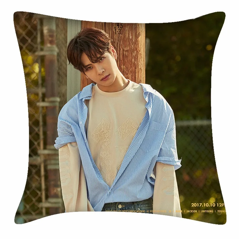 

[MYKPOP]GOT7 Jackson You Are 7 of 7 Double-Side HD Printing Cushion KPOP Fans Collection SA18052707