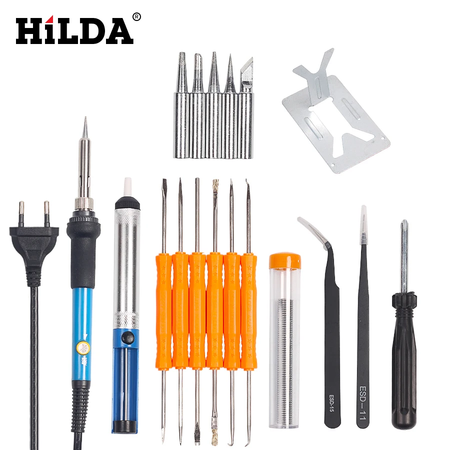 Набор инструментов для ремонта ручки HILDA 110 В/220 В 60 Вт набор электрического