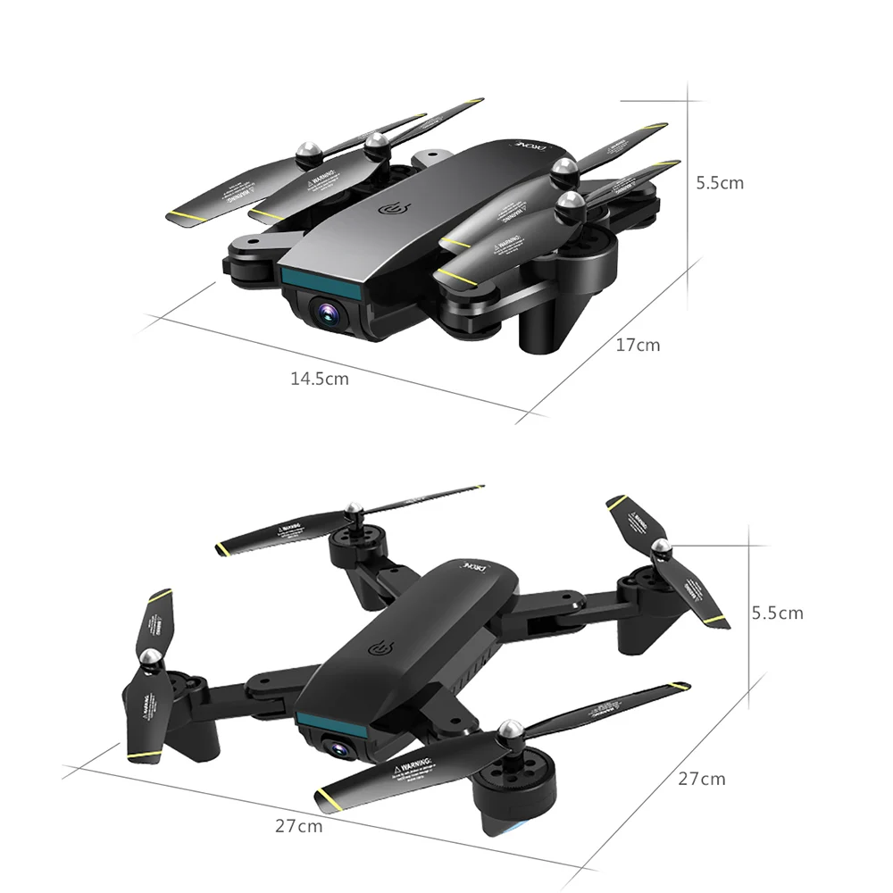 GoolRC SG700 D усовершенствованный складной Радиоуправляемый Дрон WIFI FPV 4K двойная