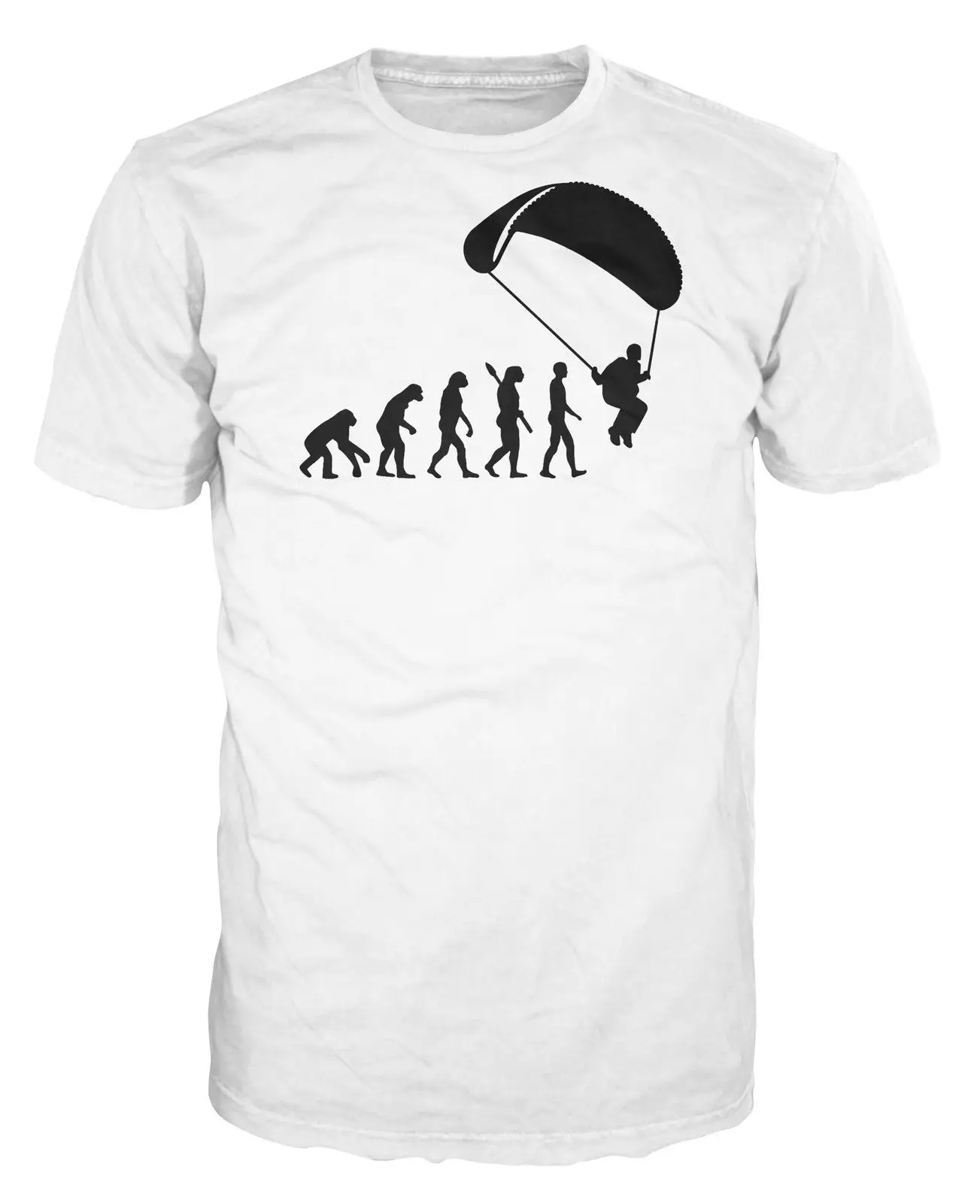 2019 Hot sale Free shipping 100% cotton Paragliding Evolution Funny Gliding Aviator Fly Pilot T-shirt | Мужская одежда