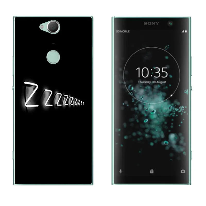 Чехол из ТПУ для Sony Xperia XA2 Plus мягкий силиконовый чехол с принтом большого