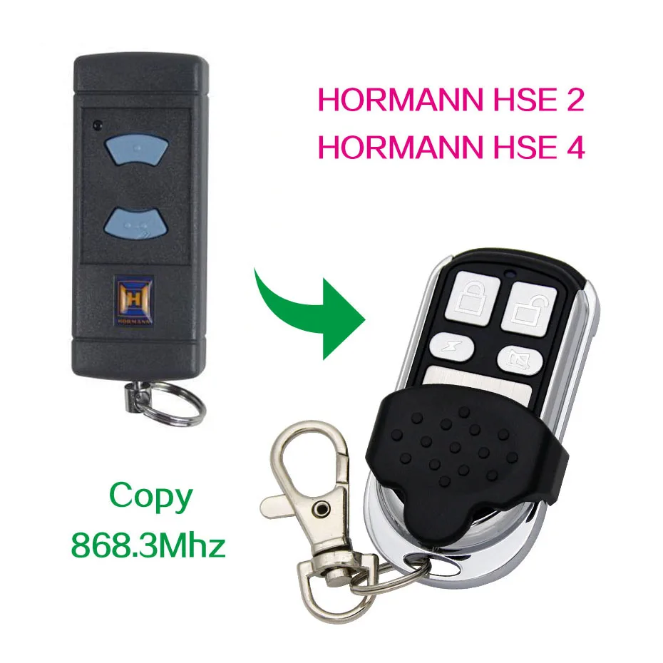 Копия Hormann HSE2 HSE4 пульт дистанционного управления 868 3 МГц для ворот гаража