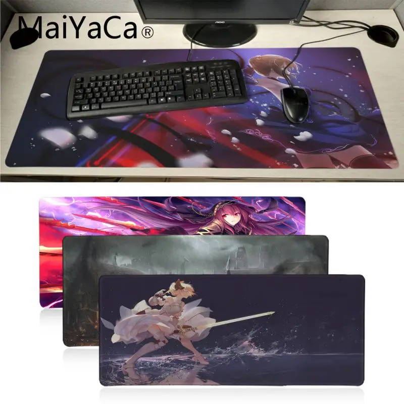 Резиновый коврик для мыши Maiyaca из серии Fate большой заказ игровой xxl скоростной
