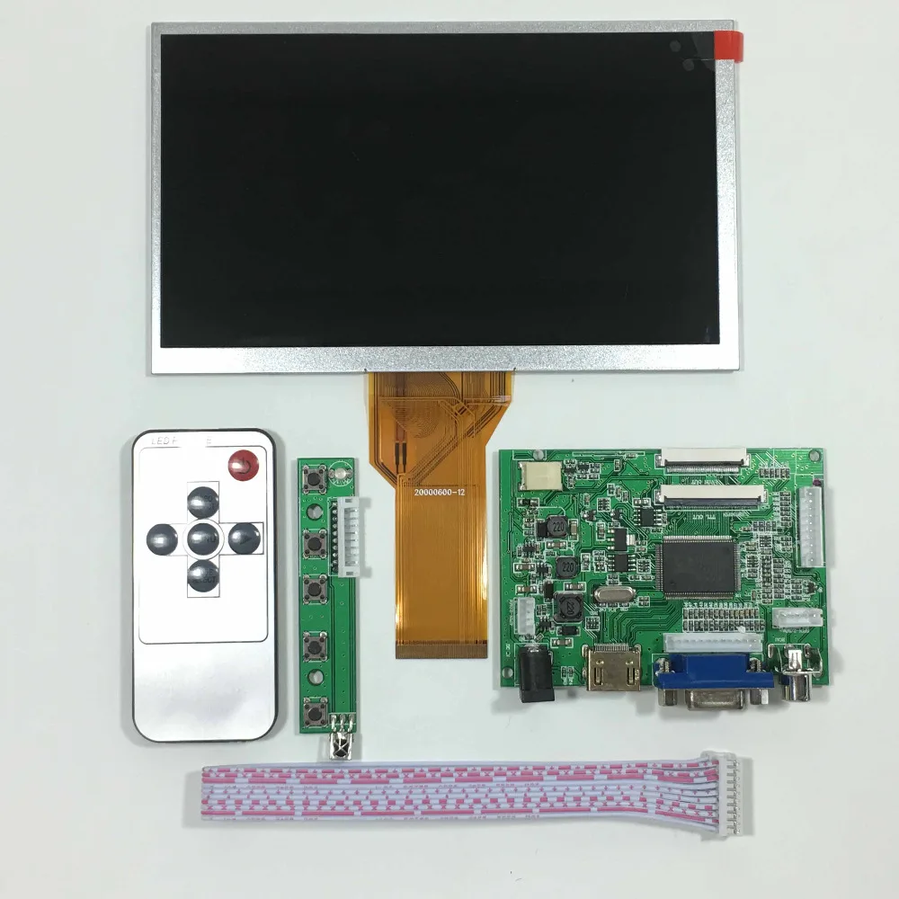 HD MI VGA 2AV LCD плата драйвера VS TY2662 V2 + 7 &quotAT070TN92 AT070TN93 800x480 ЖК экран|screen 7|screen hdmiscreen lcd |