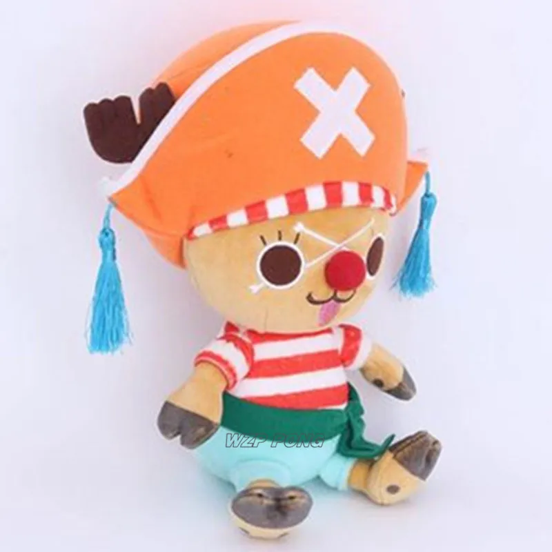 Аниме одна штука Tony Chopper Buggy Ver мягкая плюшевая игрушка высокое качество милые