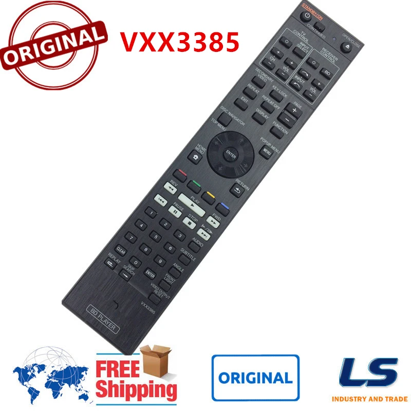 

Оригинальный BD плеер с дистанционным управлением VXX3385 для Pioneer bluray dvd-устройств bdp-lx54, bdp-lx430, bdplx54, bdplx430