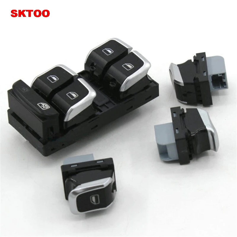 Переключатель Стеклоподъемника SKTOO Chrome Master + переключатель багажника бокового