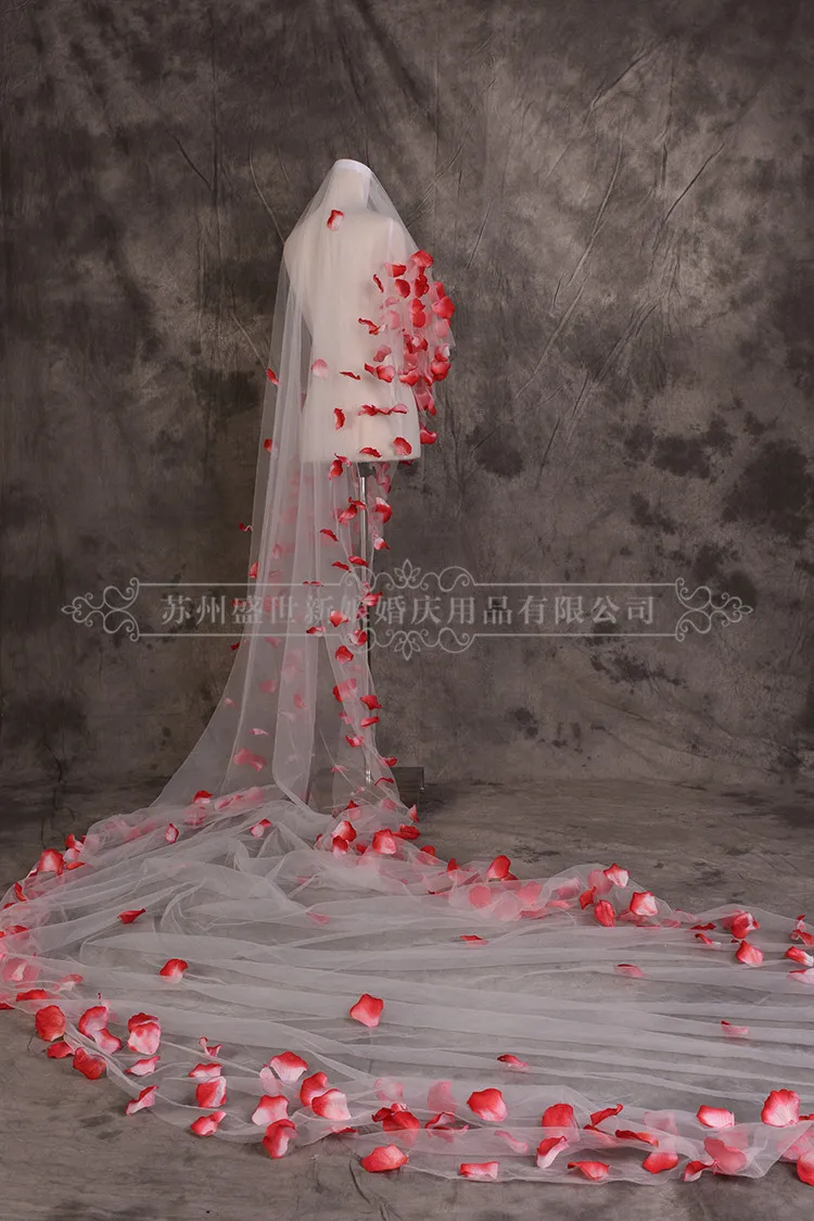 Свадебные вуали длиной 5 метров свадебная аппликация свадебные аксессуары хит