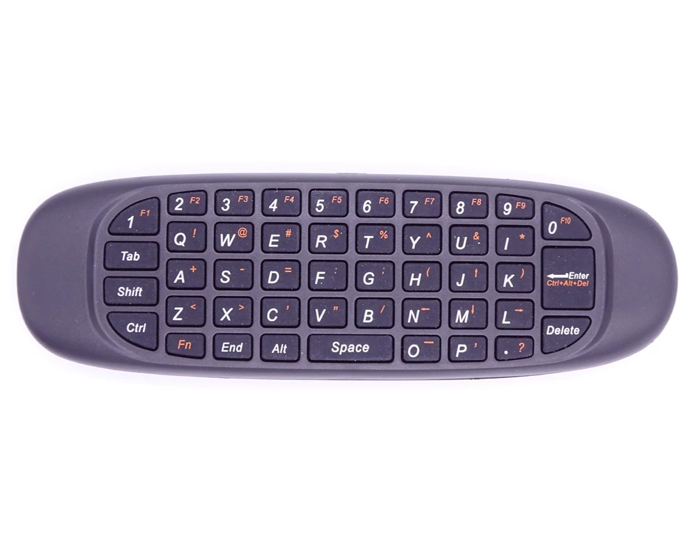 Оригинальная мини клавиатура C120 Air mouse с гироскопом и пультом дистанционного