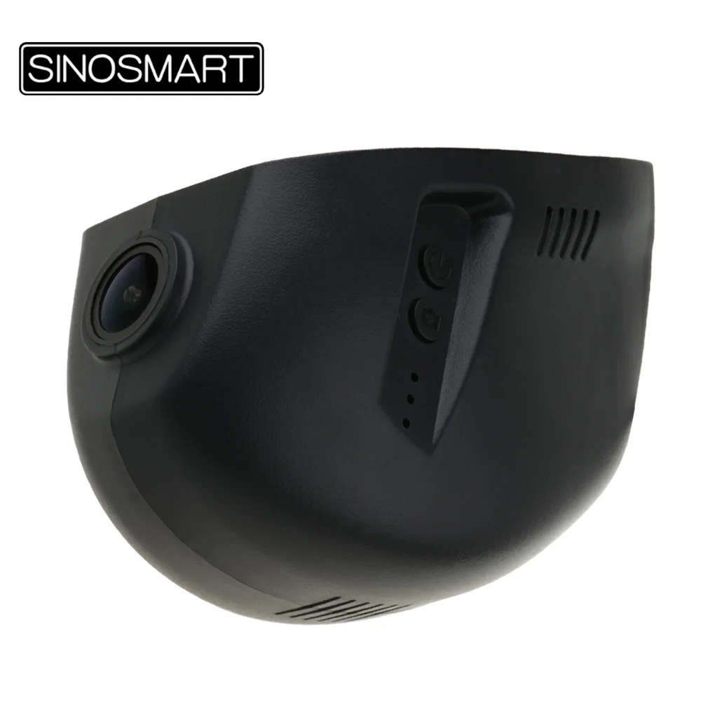 SINOSMART Novatek 96672 автомобильный Wifi DVR камера для гольфа 7 Golf SPORTSVAN управление через