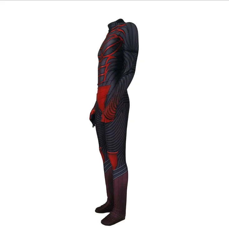 Горячая Япония Аниме Kingdom Hearts Vanitas косплей костюм супергероя Zentai Комбинезоны Боди