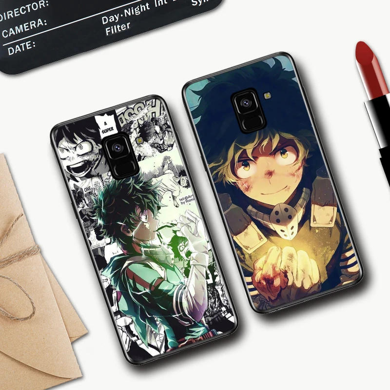 My Hero Academia Anime Custom Silicone Case for Samsung A2 Core A3 A5 A6 Plus A7 A8 A9 A10 A30 A50 A60 A70 A10S A30S A50S A70s | Мобильные