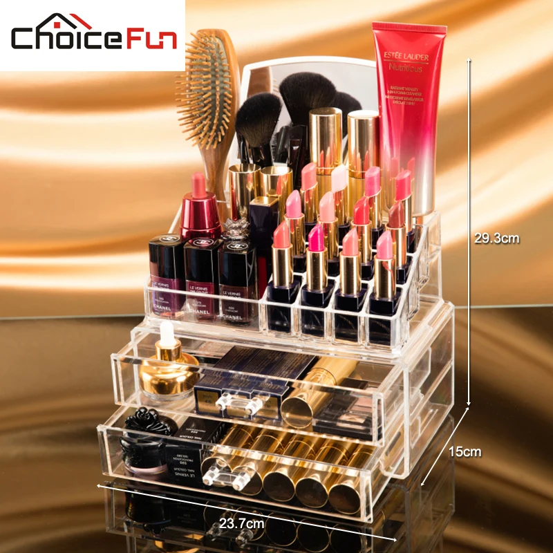 CHOICE FUN 2017 Новое Прибытие Макияж Box Ящик Организатор Для Хранения Зеркало Серии