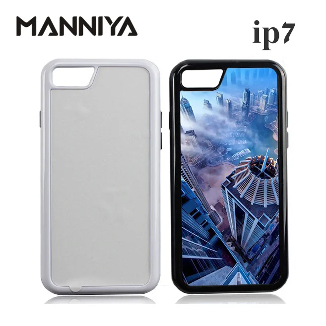 

Жесткий чехол 2 в 1 MANNIYA для iphone 6, 6 +, 7, 8, 7 +, 8 +, с алюминиевыми вставками, 50 шт./лот