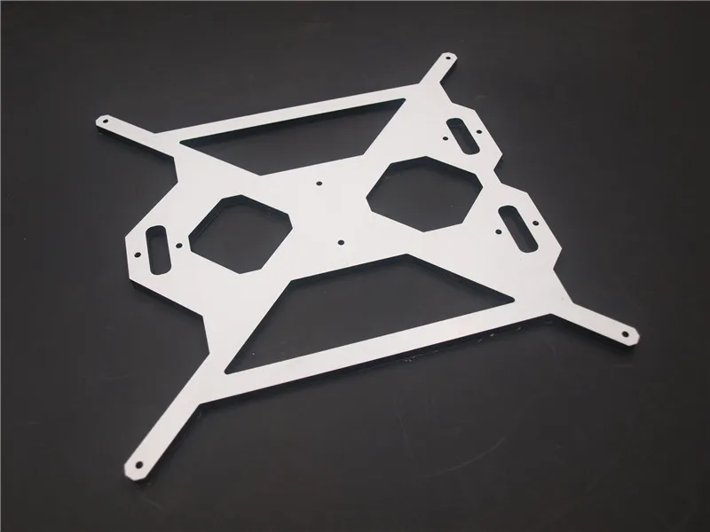 Алюминиевая композитная Подогреваемая кровать Prusa i3 6 мм лоток с ЧПУ для