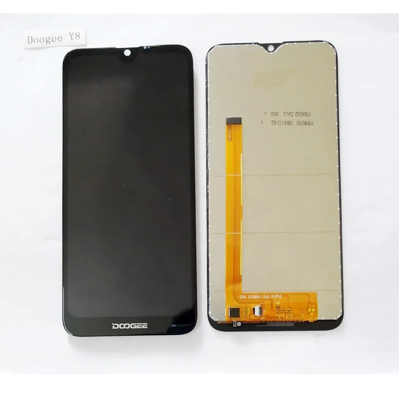 Для оригинального Doogee Y8 ЖК дисплей Дисплей + кодирующий преобразователь