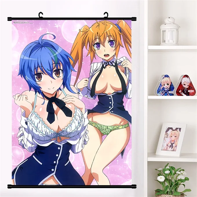 K Аниме старшеклассница DxD Ravel Phoenix Rossweisse настенные свитки Фреска плакат мультфильм свиток Живопись Домашнее Искусство украшение холст стены - Цвет: K