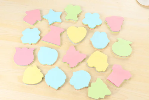 Kawaii фруктовый в форме животных липкий блокнот для заметок Сделай сам стикер