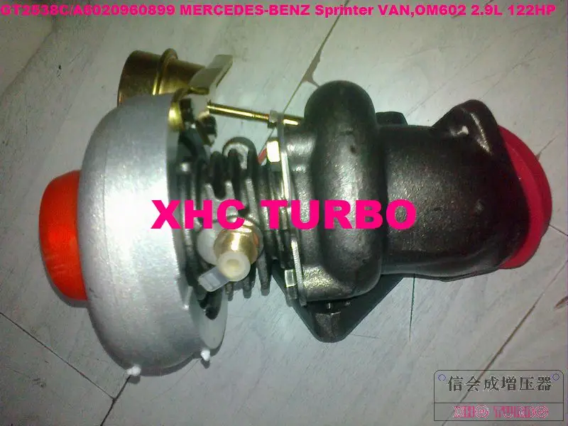 Новый турбокомпрессор GT2538C 454207-5001S для Mercedes-BENZ SprinterI 212D/312D/412D 2.9L OM602DE29LA 122HP |