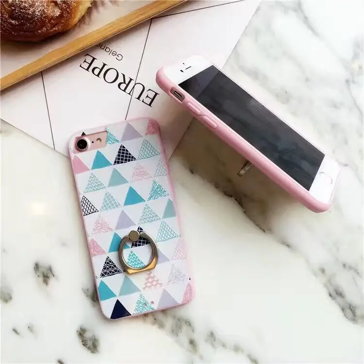 Чехол Для Iphone 7 Plus В Случай Мобильного Телефона С Опорное кольцо мультфильм Микки