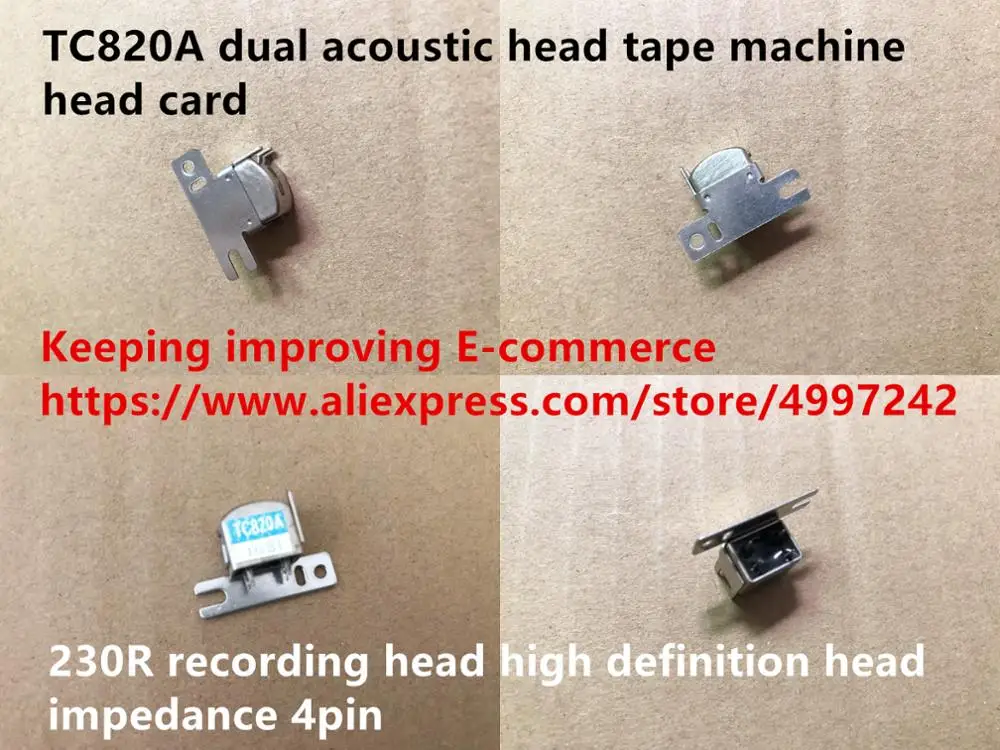 TC821DK2B Замена TC820A двойной акустической головки ленточная машина головная карта
