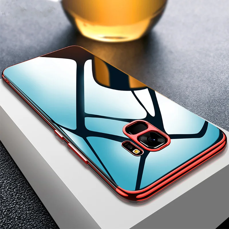 3 в 1 мягкий чехол для телефона Samsung Galaxy A7, чехол для Samsung A5 A3, чехол из ТПУ с покрытием для Samsung A6 A8 A9 Plus