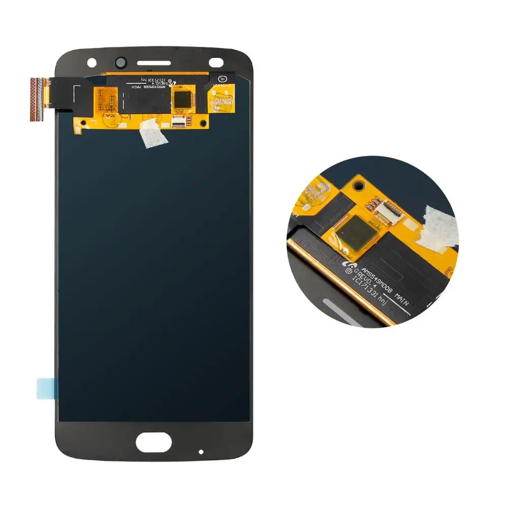ЖК дисплей Super AMOLED 5 дюйма для Motorola Moto Z2 Play XT1710 01/07/08/10 с сенсорным экраном и