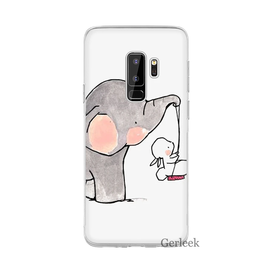 Desxz Elephant3 чехол для samsung Galaxy S3 S4 S5 S6 S7 край S8 S9 S10 плюс S10e|Чехлы-накладки| |