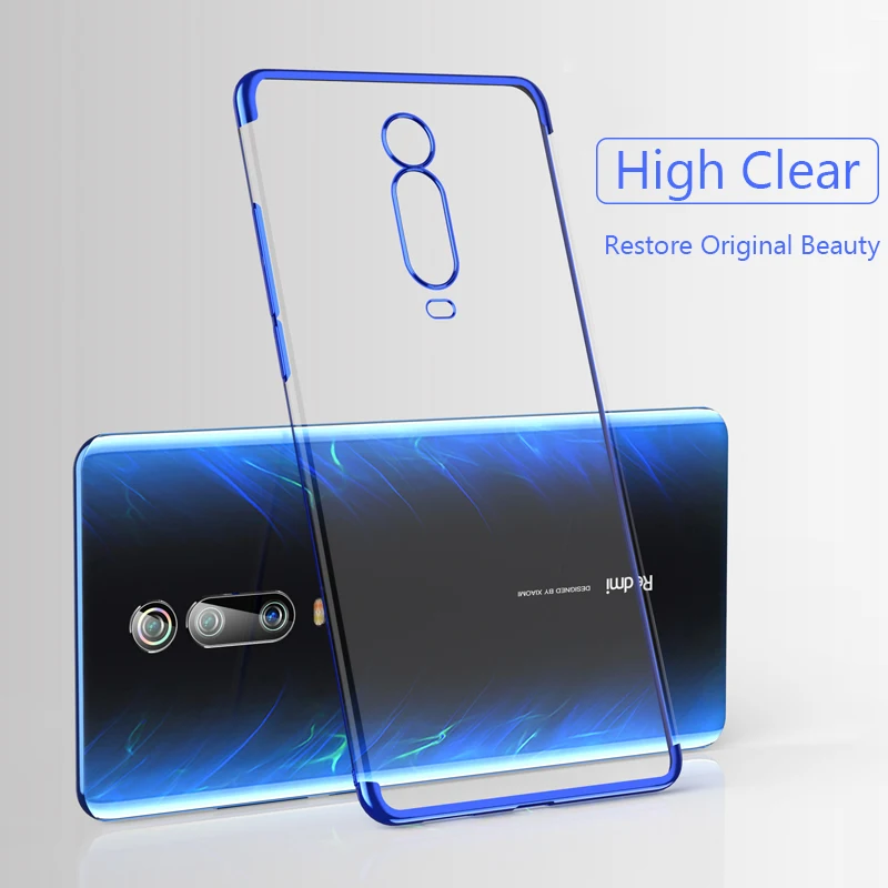 Прозрачный чехол KEYSION для Xiaomi Mi 9T K20 Pro мягкая задняя крышка из ТПУ Redmi K20Pro Mi9T Note 7