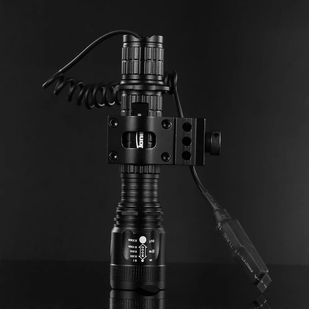AloneFire TK400 тактический фонарь CREE светодиодный фонарь XM-L2 linternas водонепроницаемый охотничий фонарь
