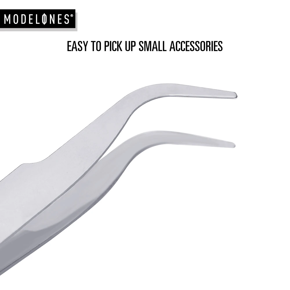 Щипцы Modelones из нержавеющей стали, пинцет, инструмент для аквариума, рыбы, водных растений, зажим, используемый для сбора мелких аксессуаров