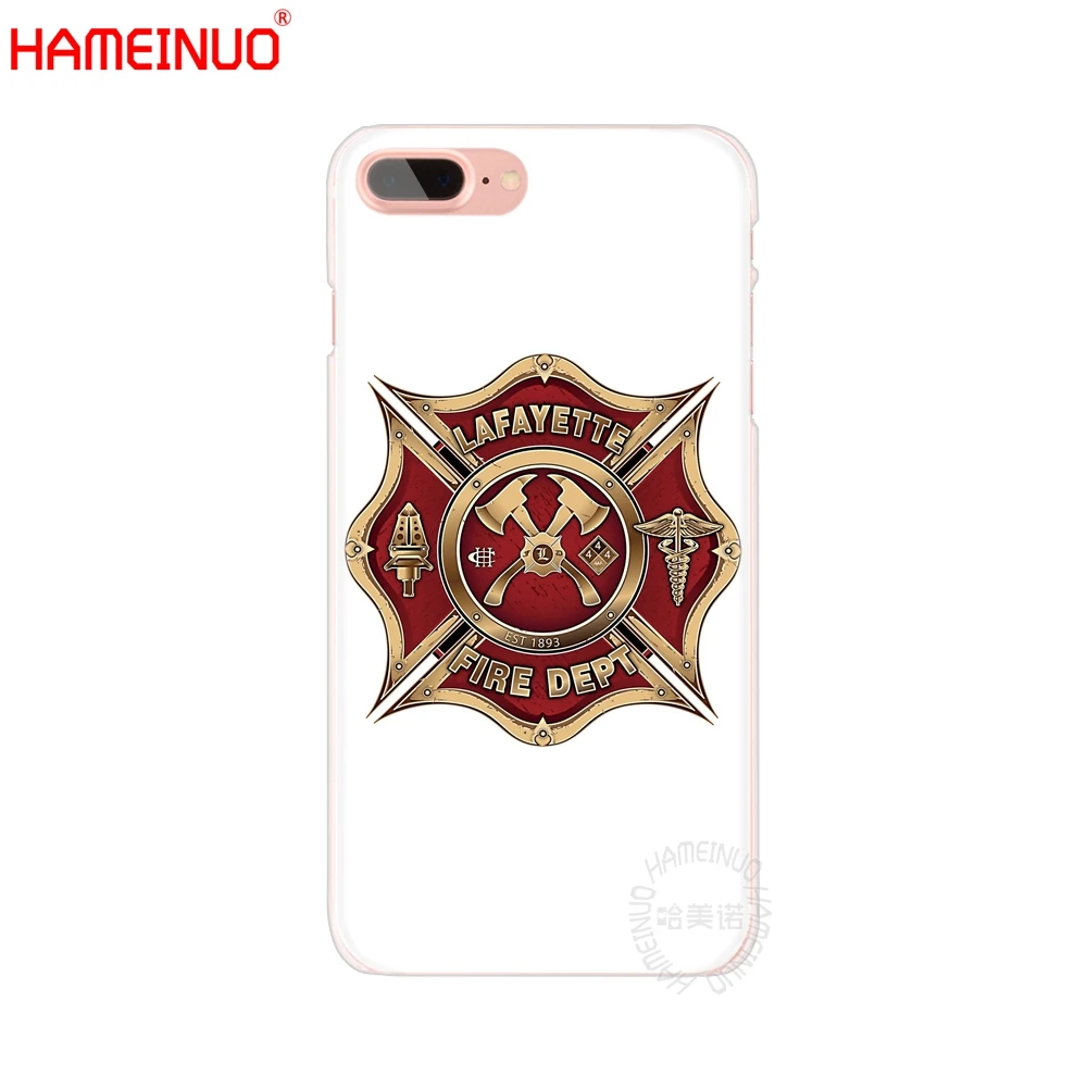 70315 Чехол для мобильного телефона HAMEINUO Пожарный EMS спасательный чехол для iphone X 8 7 6 4 4S 5 5S SE 5c 6s plus - Цвет: 70315