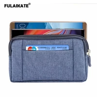 fulaikate 6 4 denim horizontal waist bag for xiaomi mi max 2 sports waist phone pouch for mix case phone protective pocket