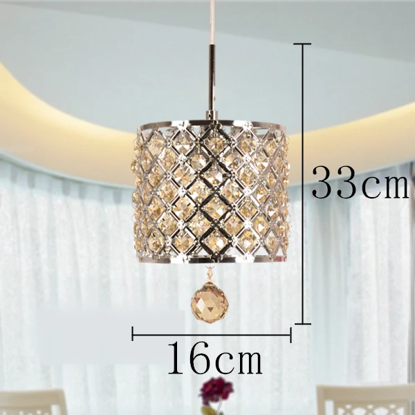 Современная люстра с кристаллами Скандинавская роскошная вилла лестницы