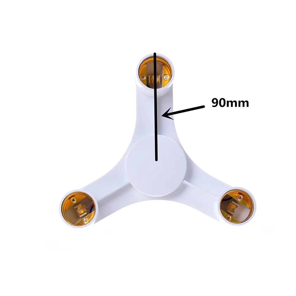 Разветвитель для светодиодных ламп 3 в 1 с цоколем E27 на 220 230 В|lamp bulb socket|bulb socketbulb