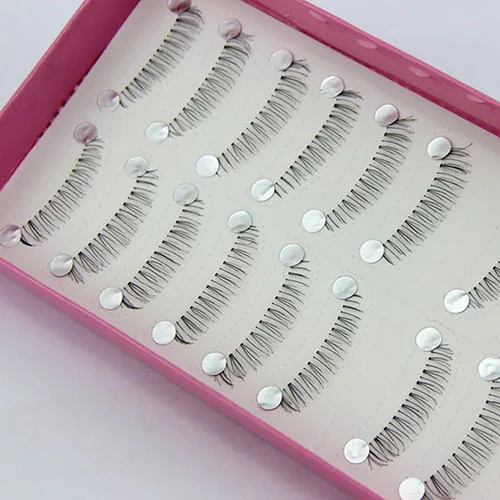 Накладные ресницы ручной работы 10 пар натуральный макияж|lower eyelashes|10 paireyelash lower |